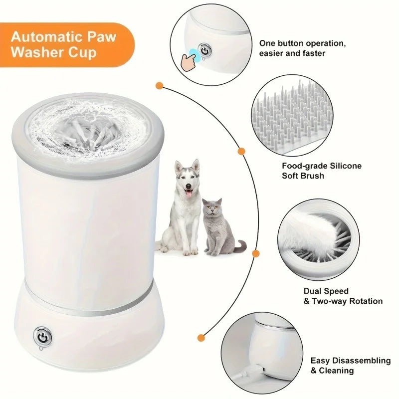 portable dog paw cleaner cup