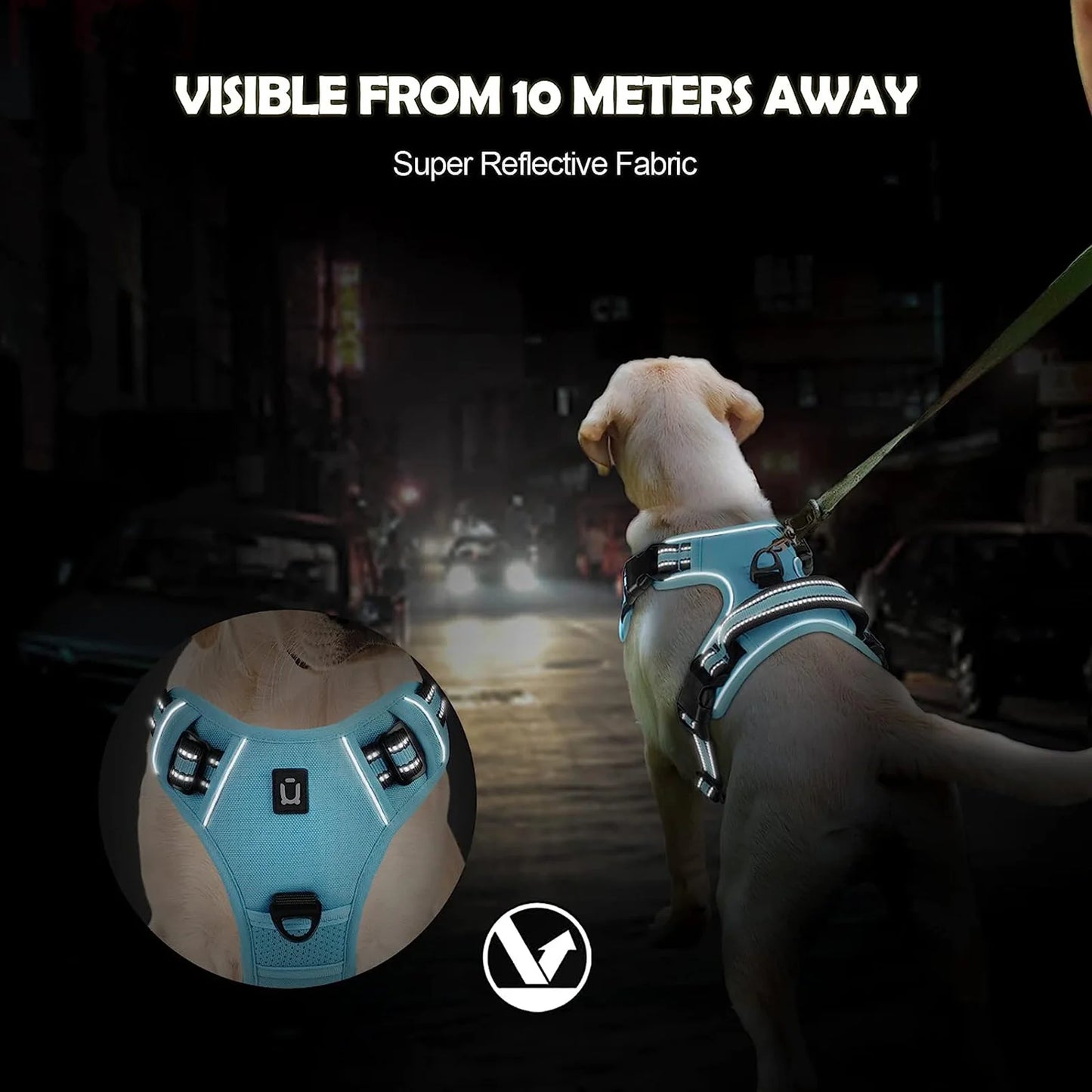 Adjustable No-Pull Dog Training Harness