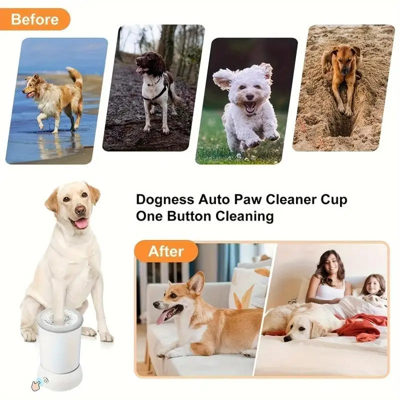portable dog paw cleaner cup