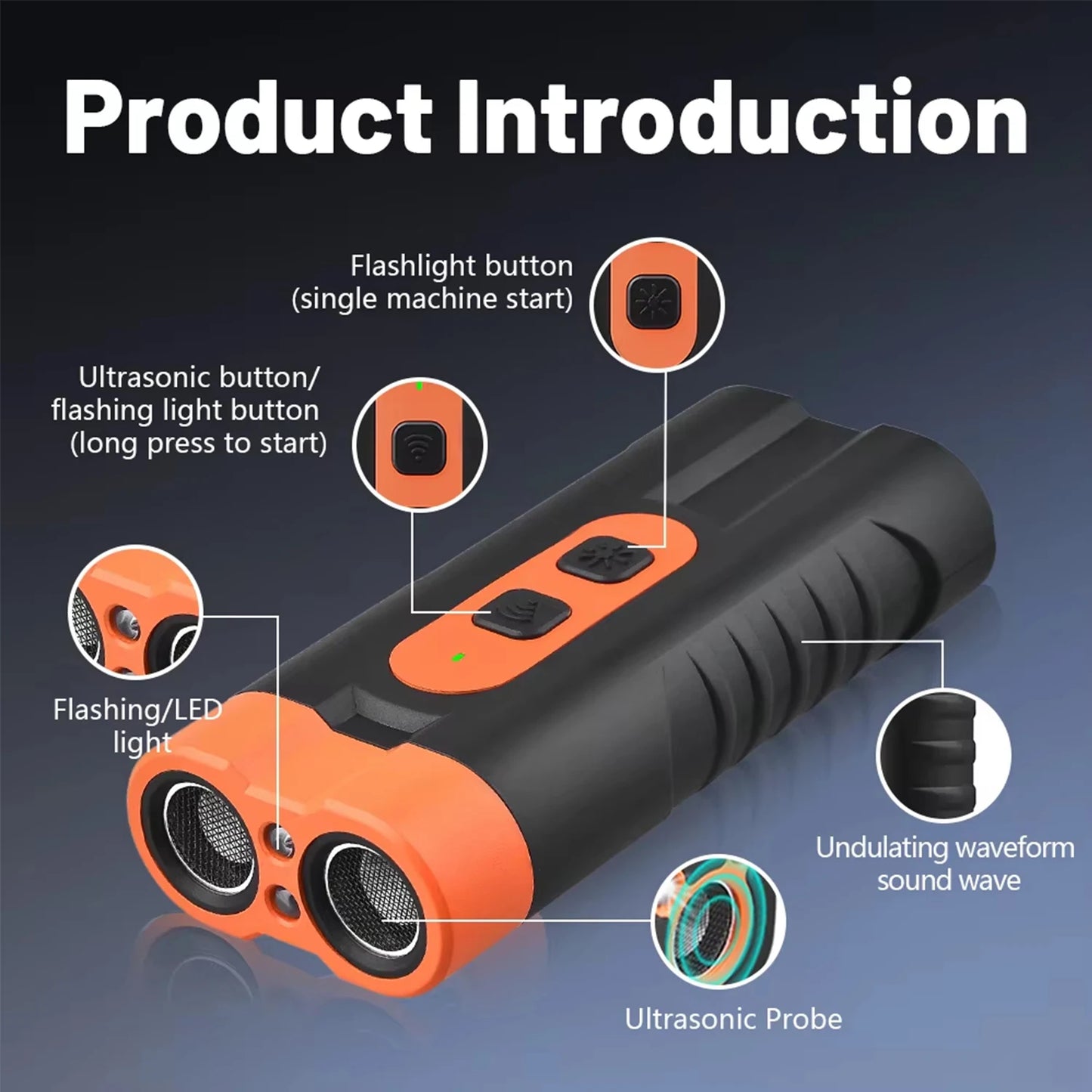 Anti-Bark Ultrasonic Training Device