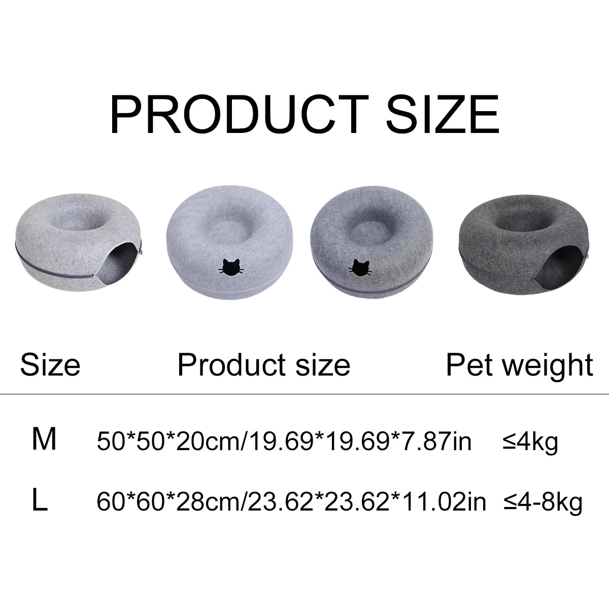 Donut Bed for Cats